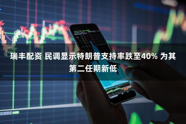 瑞丰配资 民调显示特朗普支持率跌至40% 为其第二任期新低