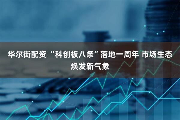 华尔街配资 “科创板八条”落地一周年 市场生态焕发新气象